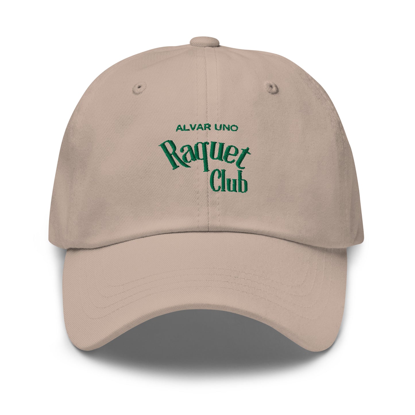 ALVAR UNO Cap "Raquet Club" - stone